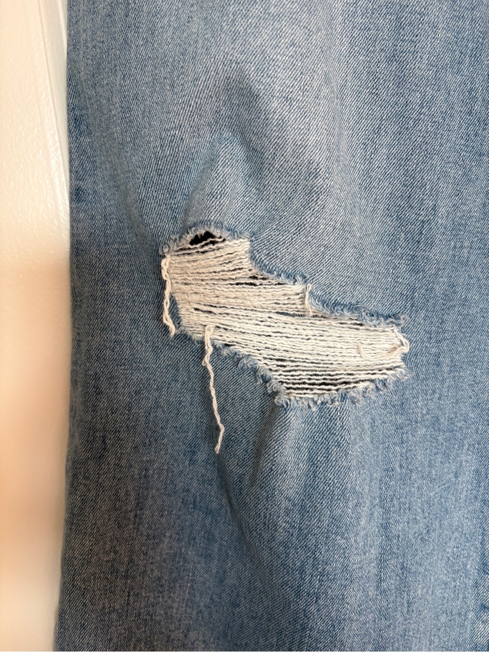 PAIGE Anessa sz 30 High Rise Ankle Wide Leg Jeans cropped Distressed - Picture 11 of 14